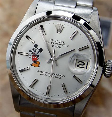 mikey mouse rolex|rolex mickey mouse watch.